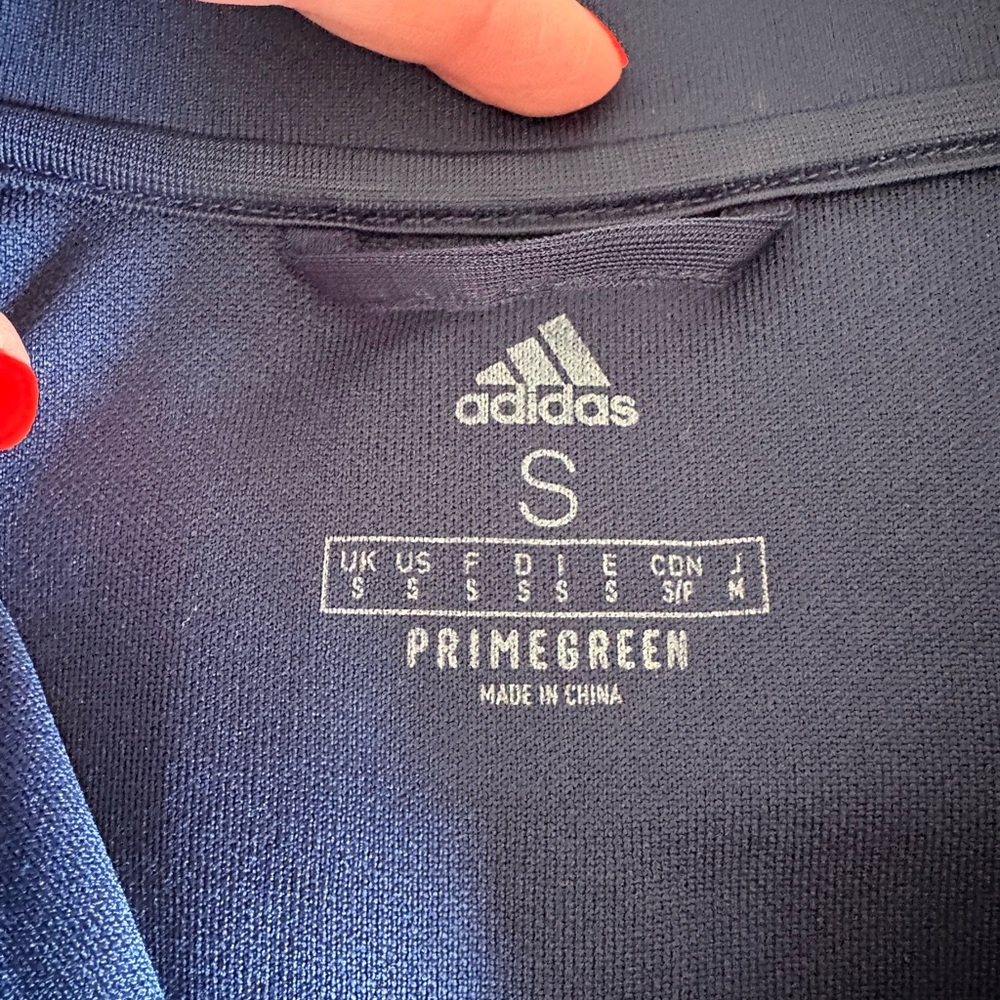 Adidas Humanrace  Navy and Pink Tracksuit - Picture 4 of 4